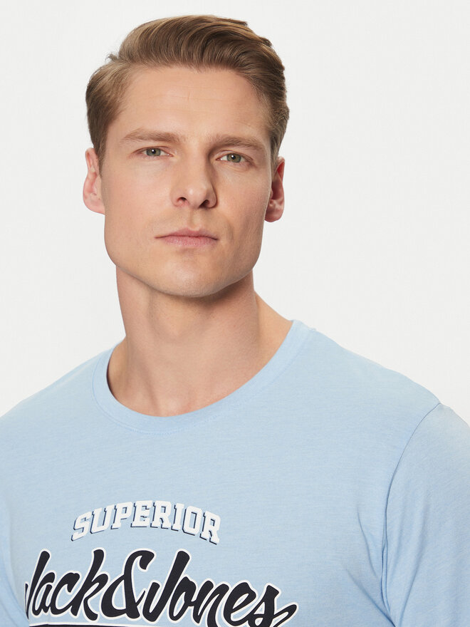 Jack&Jones Jack&Jones Marškinėliai Logo 12268267 Mėlyna Standard Fit