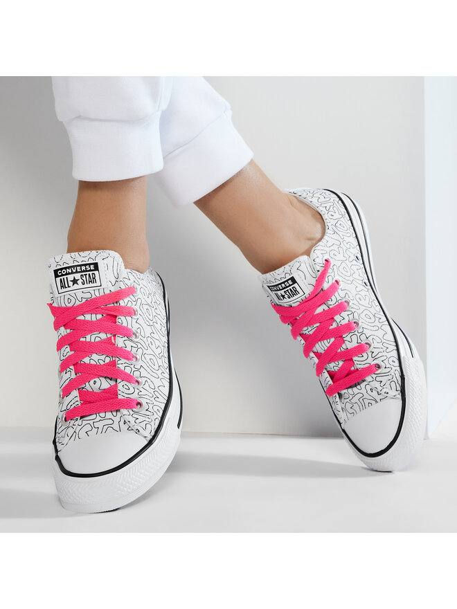 Converse Plátěnky Converse Chuck Taylor All Star Ox 170297C Bílá