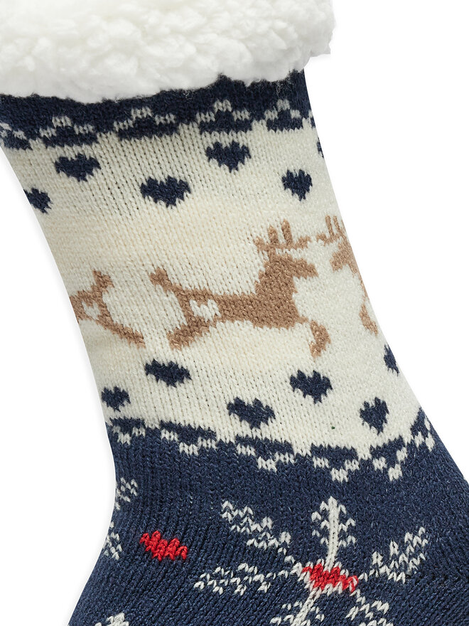 ONLY Calzini lunghi da donna ONLY Christmas 15304957 Blu scuro