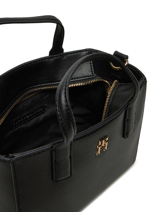Tommy Hilfiger Ročna torba Tommy Hilfiger AW0AW16907 Črna