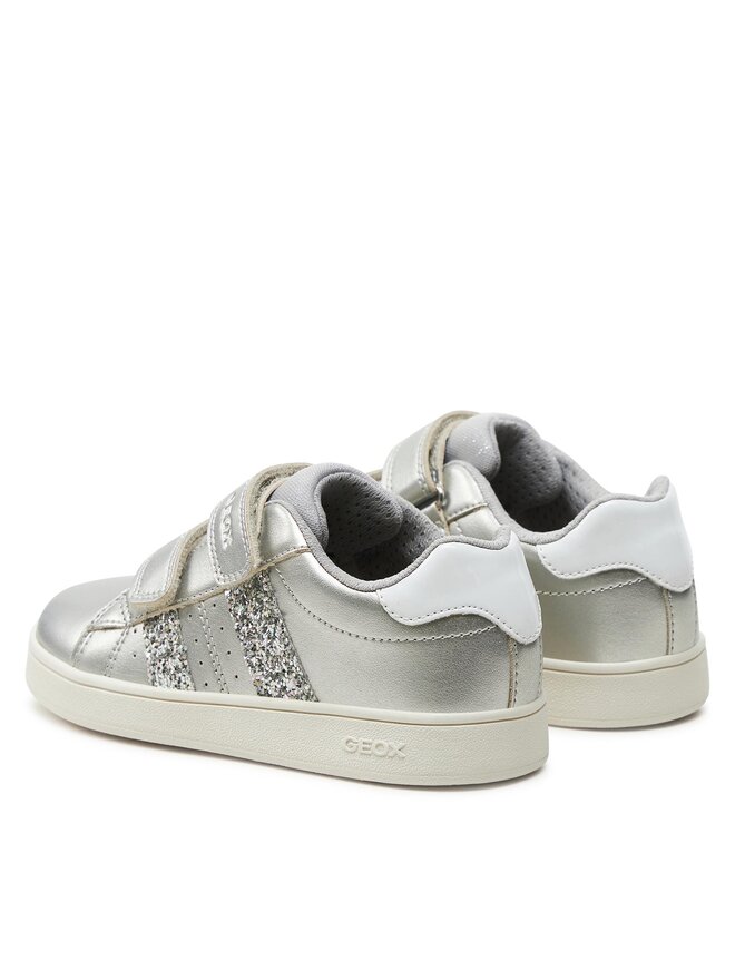 Geox Sneakers Geox J Eclyper Girl J45LRA 000NF C1007 S Silberfarben