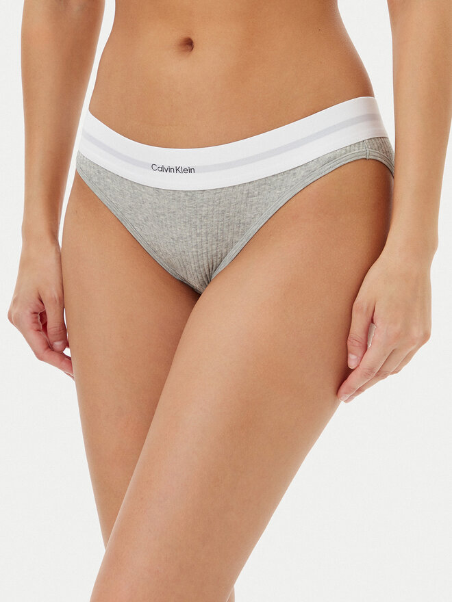 Calvin Klein Underwear Calvin Klein Underwear Klassischer Damenslip LV00QF8022 Grau