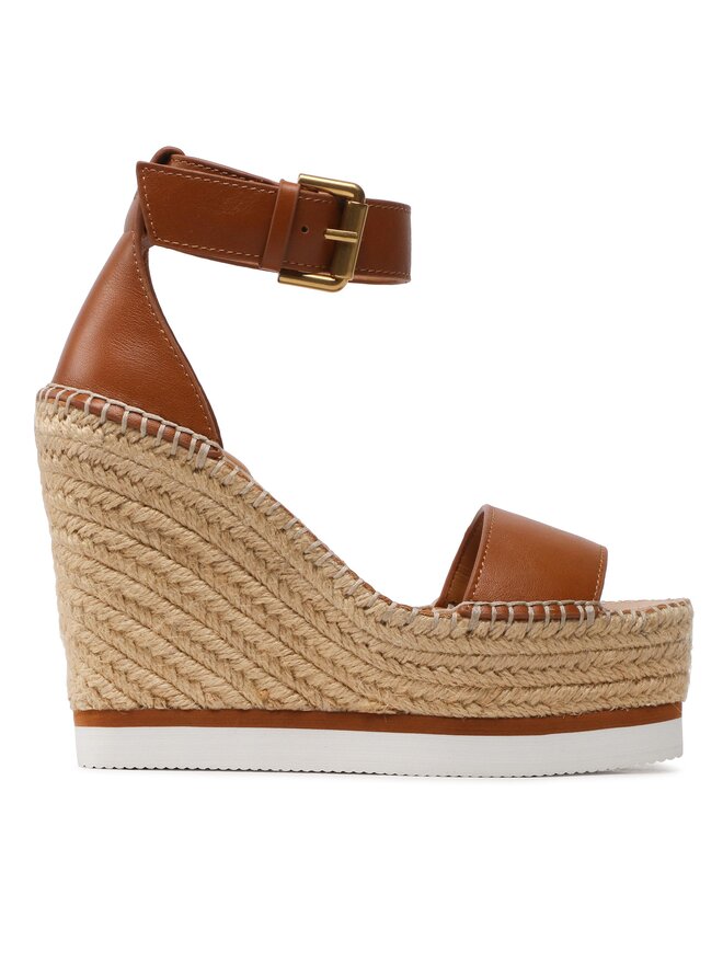 Espadryle See By Chloé SB26152 Brązowy | eobuwie.com.pl