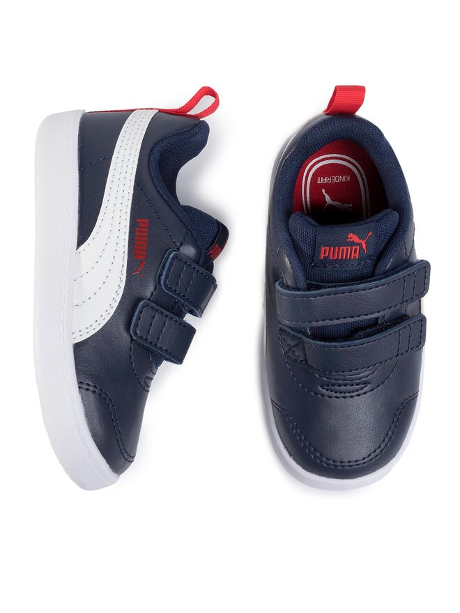 Puma Sneakersy Puma Courtflex V2 V Inf 371544 01 Tmavomodrá