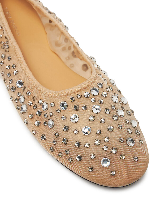 Tory Burch Baleriny Tory Burch 162066 Beżowy