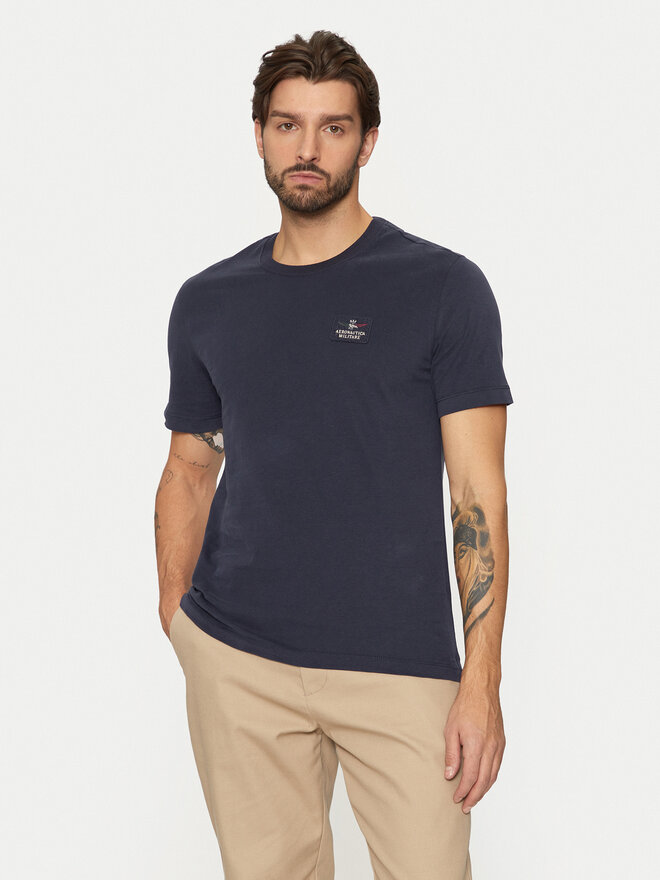 Aeronautica Militare Aeronautica Militare Póló 242TS2331J662 Sötétkék Regular Fit