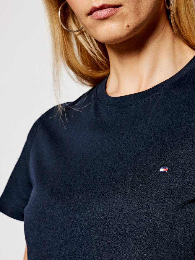 Tommy Hilfiger Tommy Hilfiger Póló WW0WW22043 Sötétkék Regular Fit