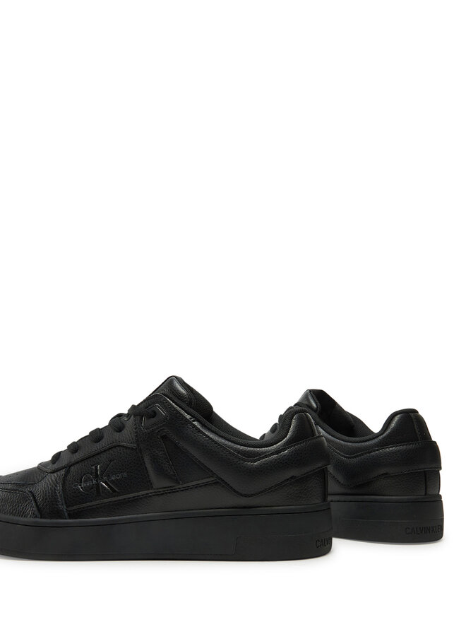 Calvin Klein Jeans Sneakers Calvin Klein Jeans Basket Cup Low Laceup Tumbled YM0YM01150 Negru