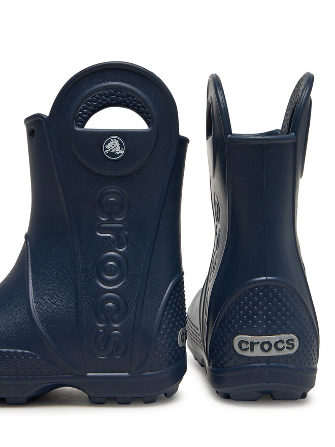 Crocs Kalosze Crocs Handle It Rain Boot T 211056 Granatowy