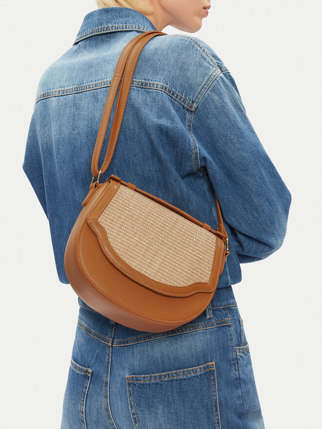 DeeZee Handtasche DeeZee DZE-S-003-07 Braun