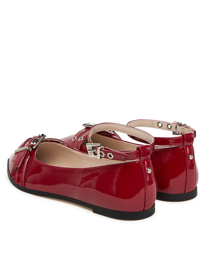 Buffalo Balerina Buffalo Marly Ankle 1621027 Piros