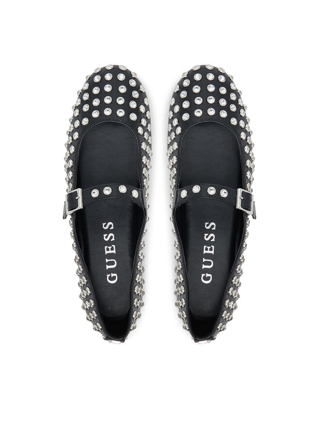 Guess Baleríny Guess FLTKDL ELE02 Černá