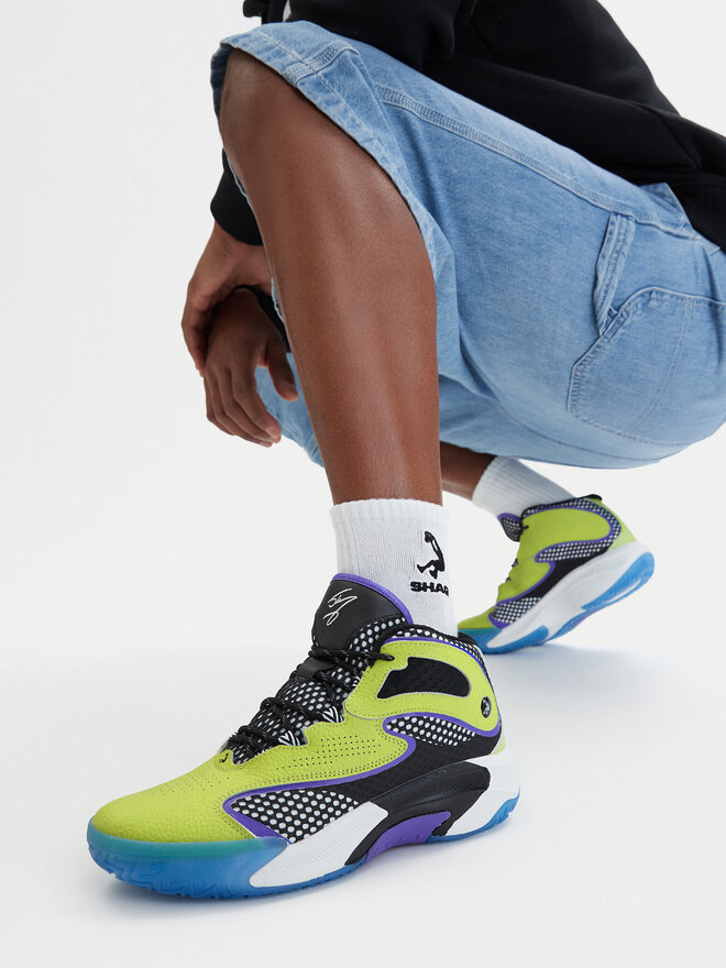 SHAQ Снікерcи Shaq EOSS-SHAQNOTIX 2.0 AQ95039M Зелений