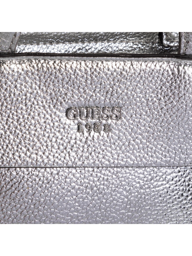 Guess Geantă Guess Mini Me (MY) Mini HWMY74 54760 Argintiu