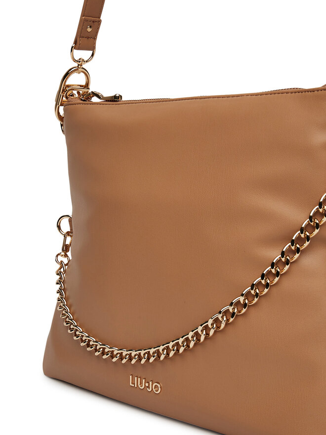 Liu Jo Ročna torba Liu Jo Ecs S Hobo AA5075 E0014 Rjava
