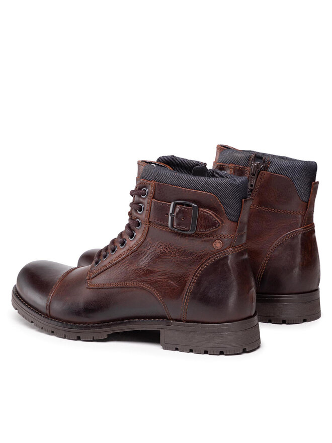 Jack&Jones Čižmy Jack&Jones Jfwalbany 12140938 Hnedá