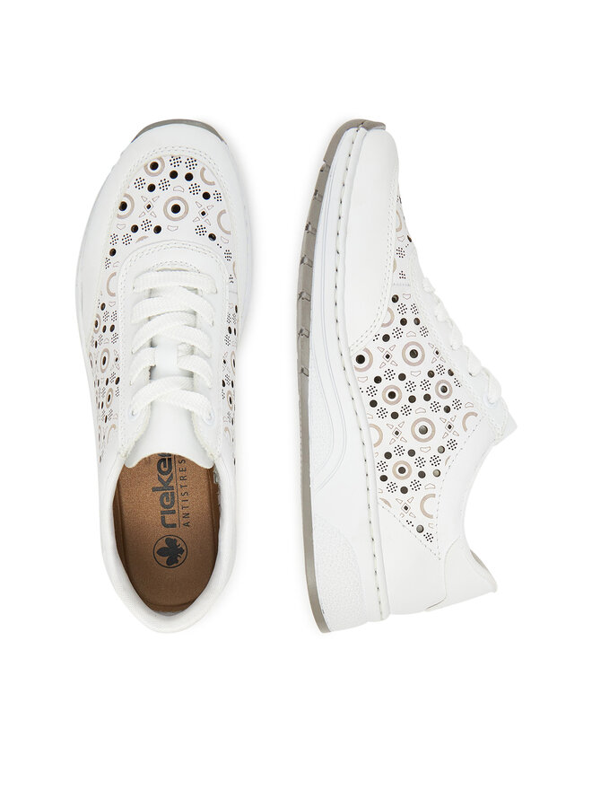 Rieker Sneakers Rieker N6506-80 Weiß