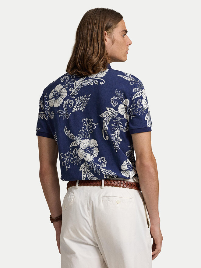 Polo Ralph Lauren Polo Ralph Lauren Poloshirt 710956684001 Dunkelblau Custom Slim Fit
