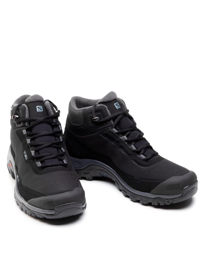 Chaussures de trekking Salomon Shelter Cs Wp 411104 27 V0 Noir chaussures