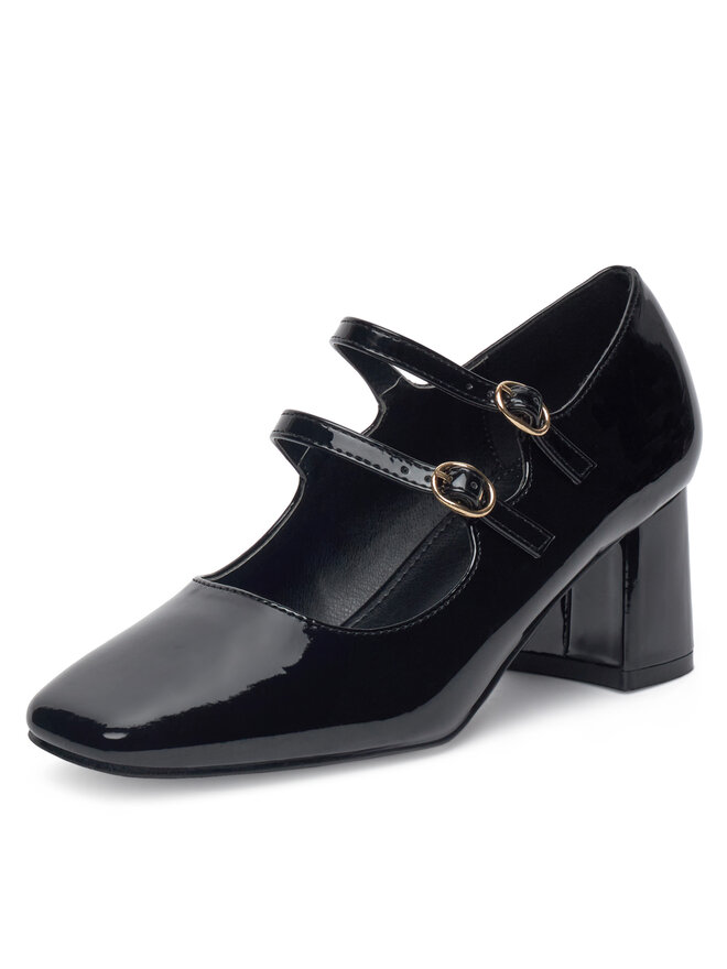 DeeZee Półbuty DeeZee LWKK1027-A1 Czarny
