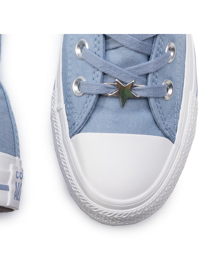 Converse Sneakers aus Stoff Converse Ctas Hi indigo Fog 564420C Blau