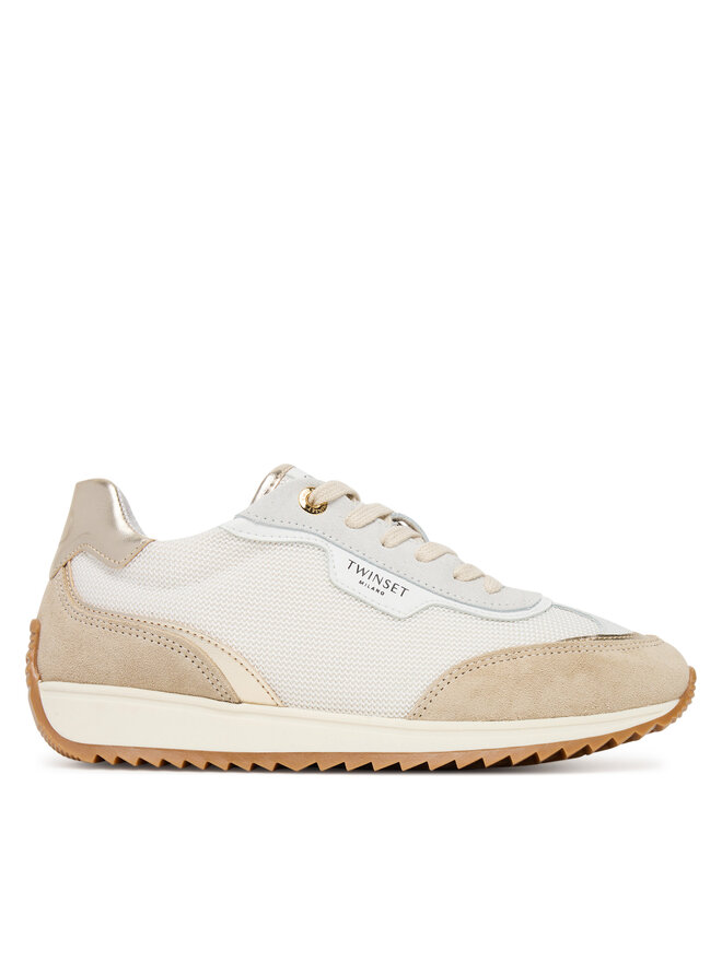 TWINSET Сникърси TWINSET 252TCP028 Бял