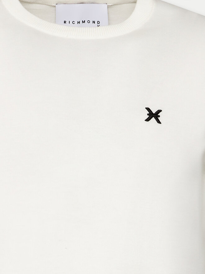 Richmond X Richmond X T-Shirt Dagam UMP24032MA Λευκό Regular Fit