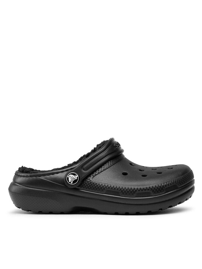 Crocs Natikači Crocs Classic Lined Clog K 207010 Črna