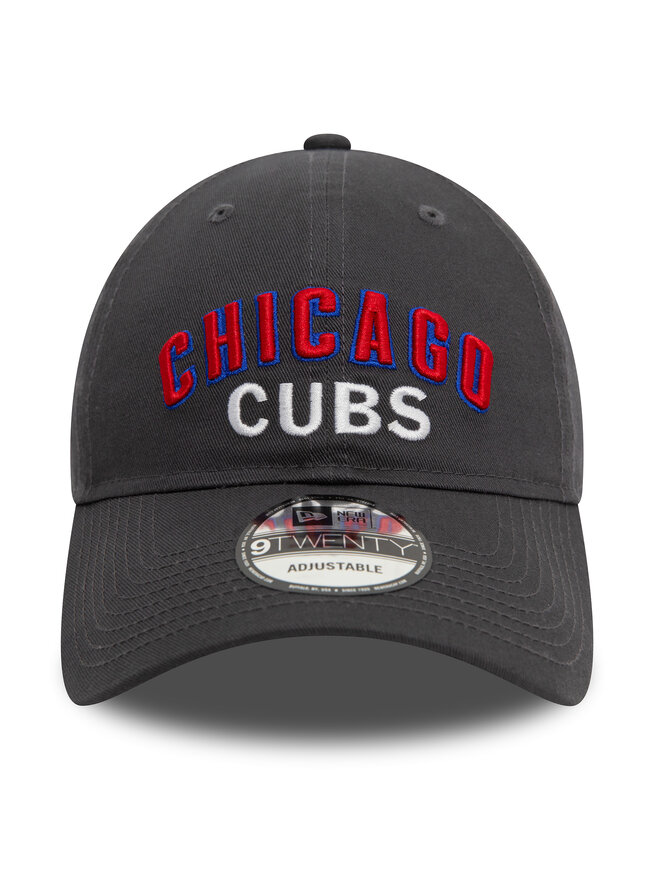 New Era Шапка с козирка New Era Mlb Wordmark 920 Cubs 60503517 Сив