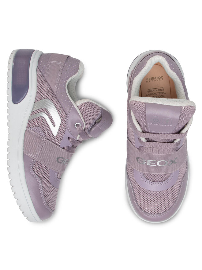 Sneakers Geox J Xled G. A J928DA 06KNF C8003 M Violet chaussures