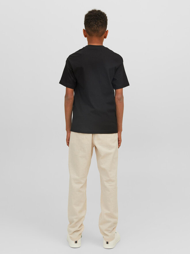 Jack&Jones Junior Jack&Jones Junior Marškinėliai Vesterbro 12242827 Juoda Loose Fit