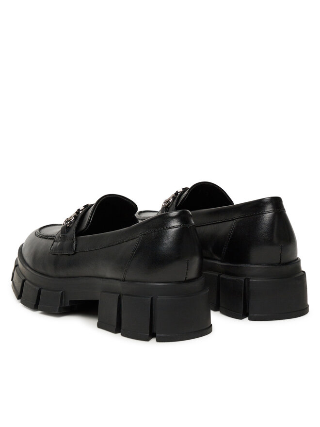 Badura Loafersy Badura EO-CI12-9092-05 Czarny