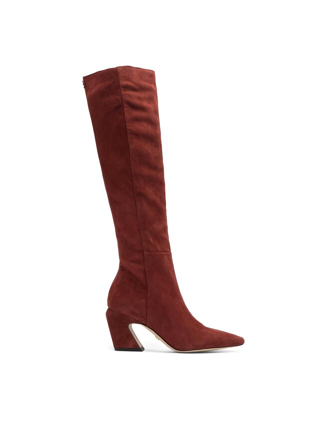 SAM EDELMAN Kozačky SAM EDELMAN H8609L1200 Hnědá