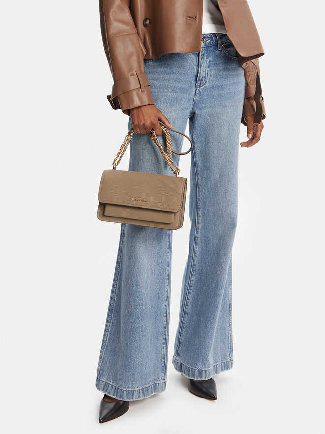 Сумка MICHAEL Michael Kors Claire 30T4GC7L3T Бежевий | evzuttya.com.ua