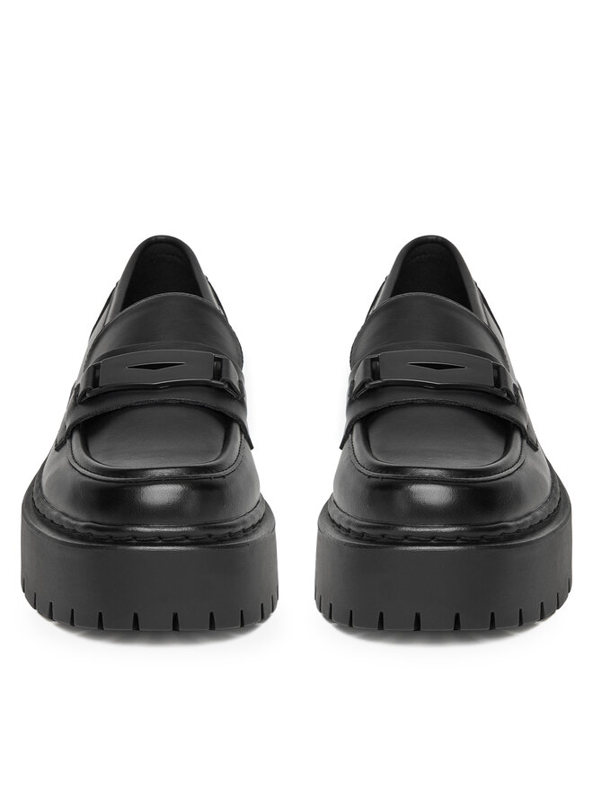 DeeZee Loafersy DeeZee 13123D-3 Czarny