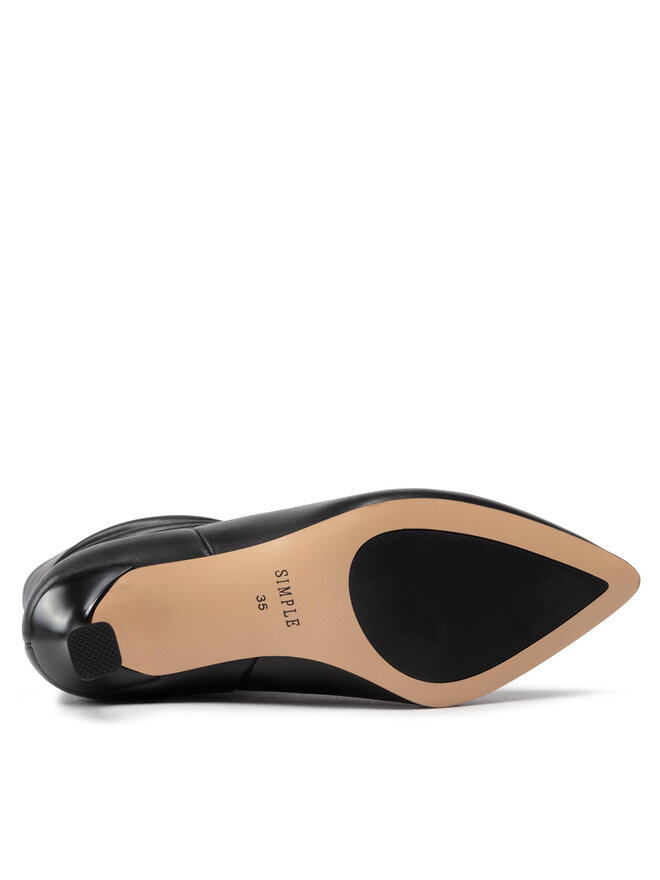 Simple Botki Simple SL-26-02-000037 Czarny