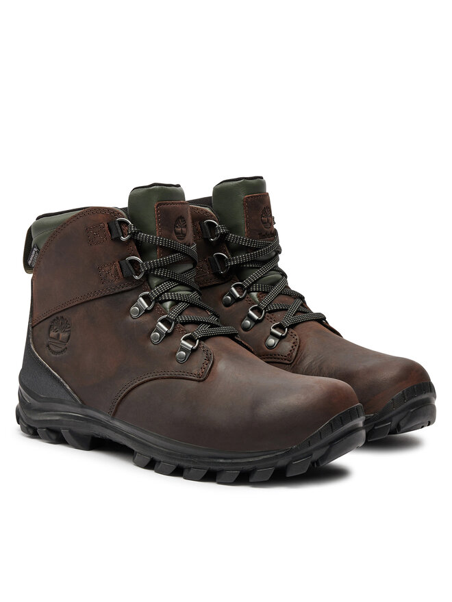 Timberland Μποτίνια Timberland Halbhoher Chillberg Snow Boot TB1A64N89311 Καφέ