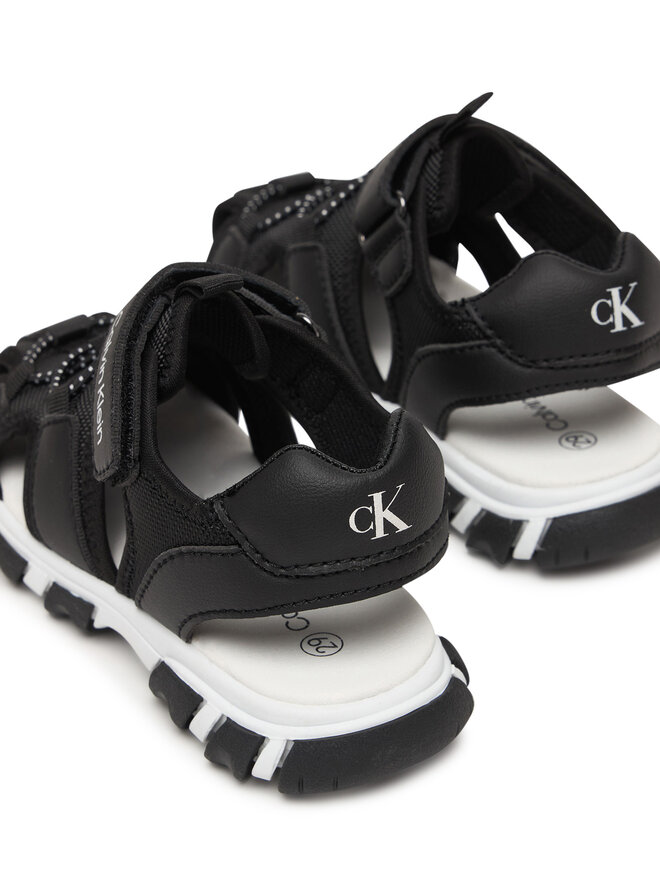 Calvin Klein Sandalen Calvin Klein Velcro Sandal V1B2-83320-1591 Schwarz