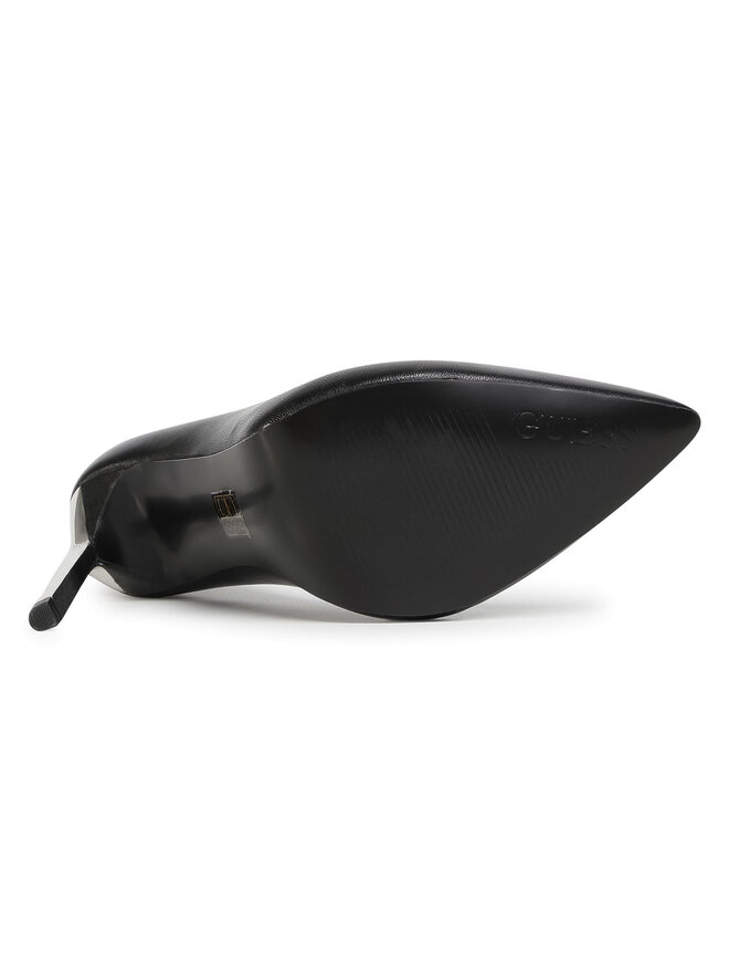 Guess Pantofi cu toc subțire Guess Edma FL7EDA LEA08 Negru
