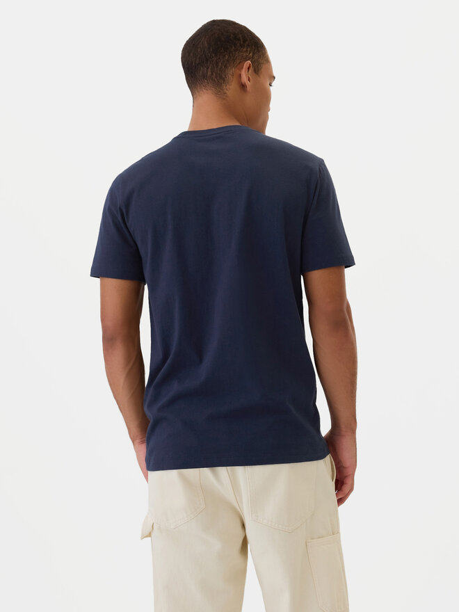 Gap Gap T-Shirt 502022-03 Dunkelblau Regular Fit