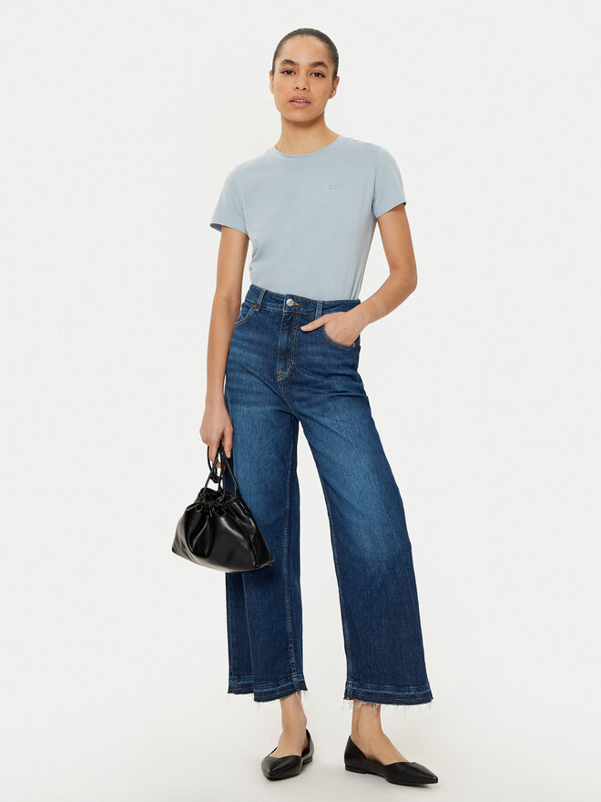 BOSS BOSS Футболка C_Esogo_1 50506973 Голубий Slim Fit