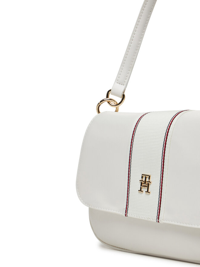 Tommy Hilfiger Torebka Tommy Hilfiger Poppy Conv. Crossover Corp AW0AW17168 Biały