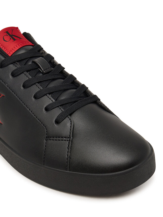Calvin Klein Sneakers Calvin Klein 3 Cupsole Derby Pu Smo HM0HM02458 Schwarz