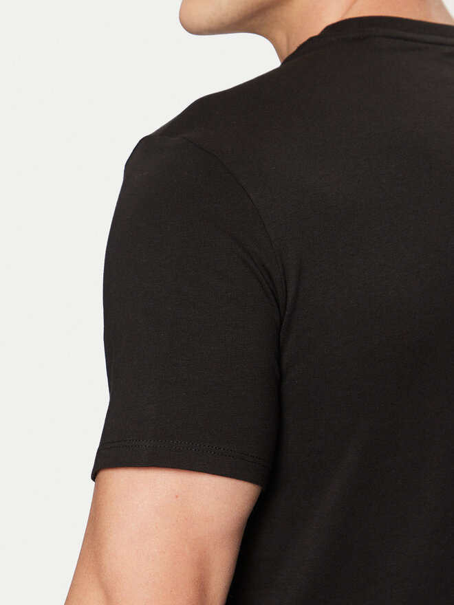 Guess Jeans Guess Jeans T-Shirt M5RI80 K8HM0 Schwarz Slim Fit