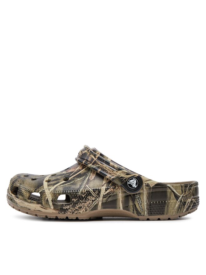 Pantoletten Crocs Classic Realtree 12132 Grun eschuhe