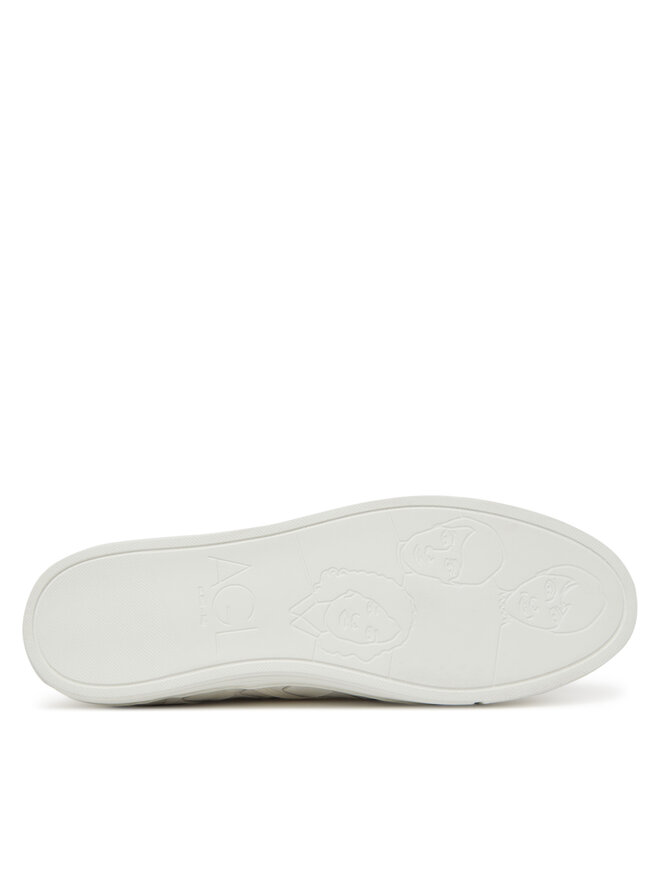 AGL Πάνινα παπούτσια AGL Tessy D936147PGKT018A634 Λευκό