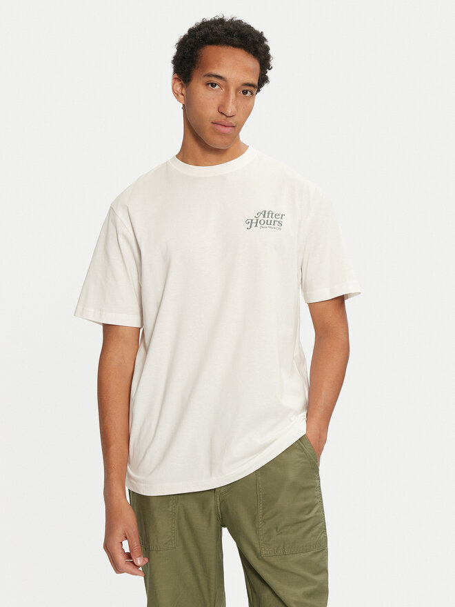 Only & Sons Only & Sons Marškinėliai Bowen 22032071 Balta Relaxed Fit