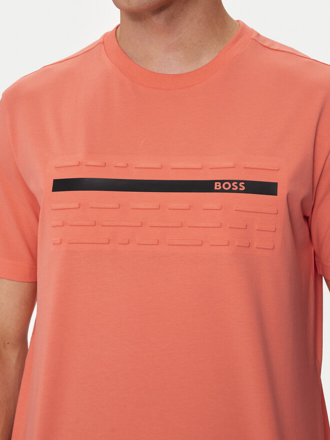 BOSS BOSS Camiseta Tee 4 50513010 Naranja Regular Fit