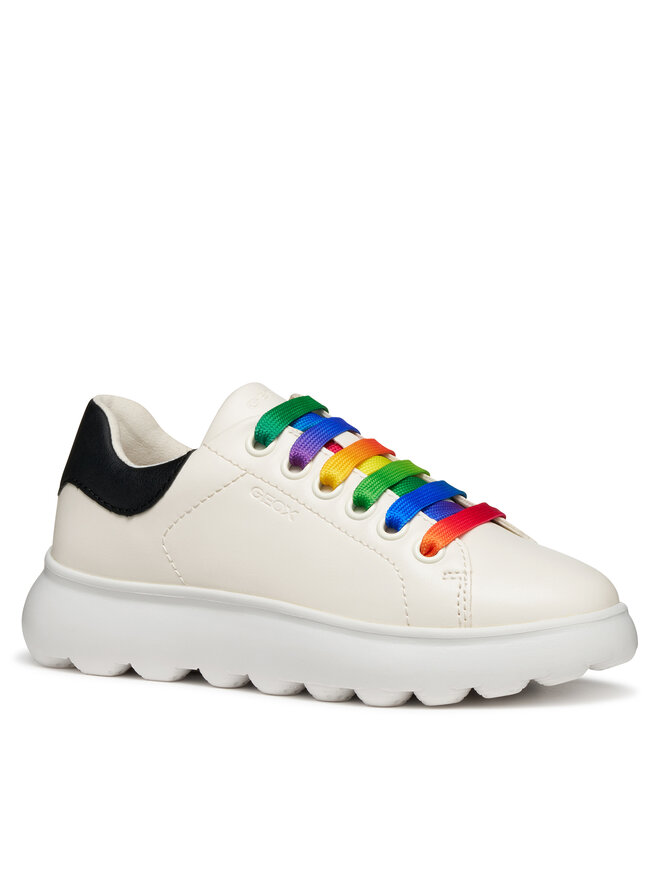 Geox Αθλητικά Geox J Puffypop J55MRA 000BC C0653 S Λευκό