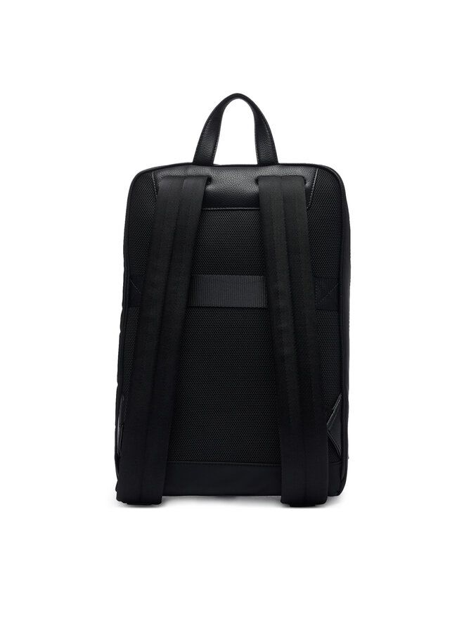 Calvin Klein Rucksack Calvin Klein Ssnl Raised Logo Double Pocket B LV04D3498G Schwarz
